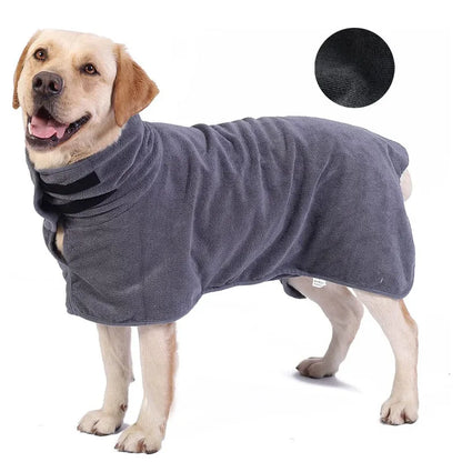 Pet Bathrobe Fast Drying Towel