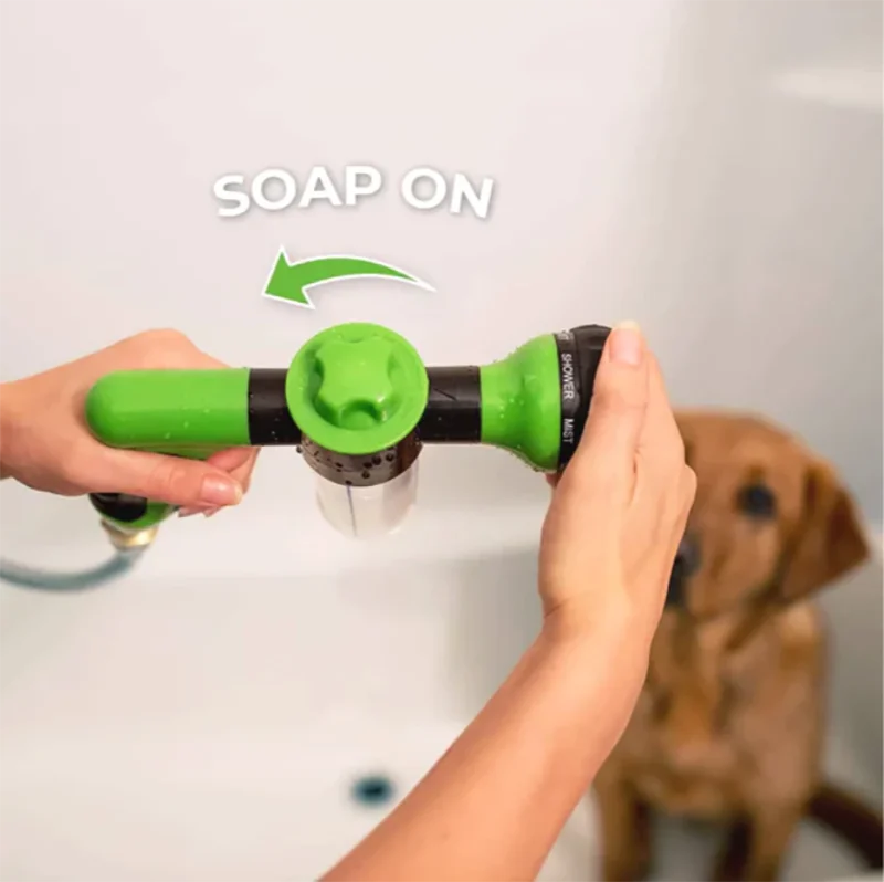 High-Pressure Nozzle Hose Dog Shower