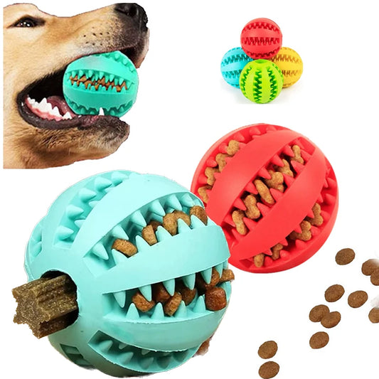 Dog Interactive Rubber Ball Toy